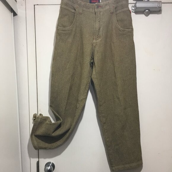 VINTAGE HOOD WIDE LEG PANTS SIZE 32 - Picture 5 of 10